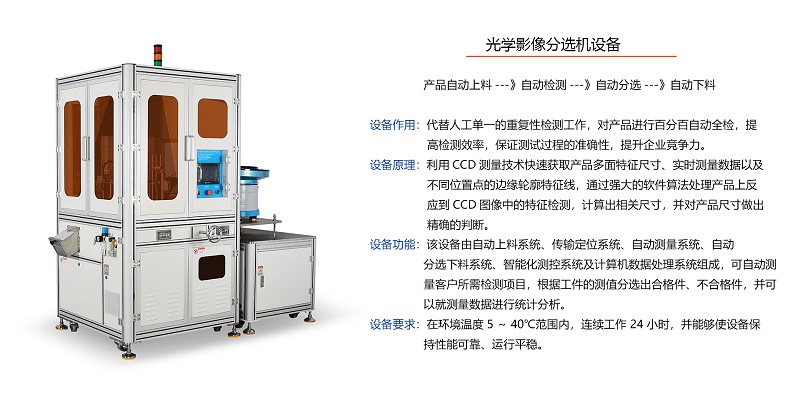 光學影像分選機設備